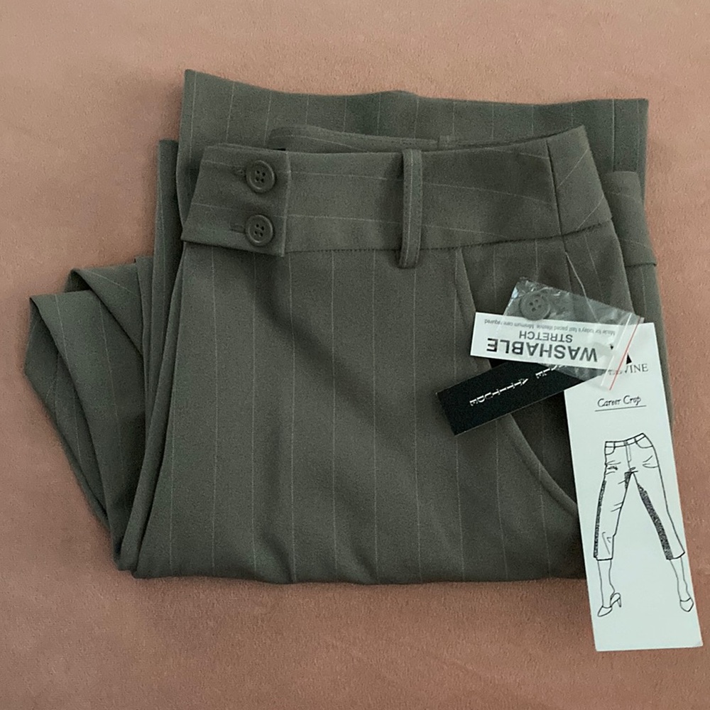 Larry Levine Career Crop Dress Pants